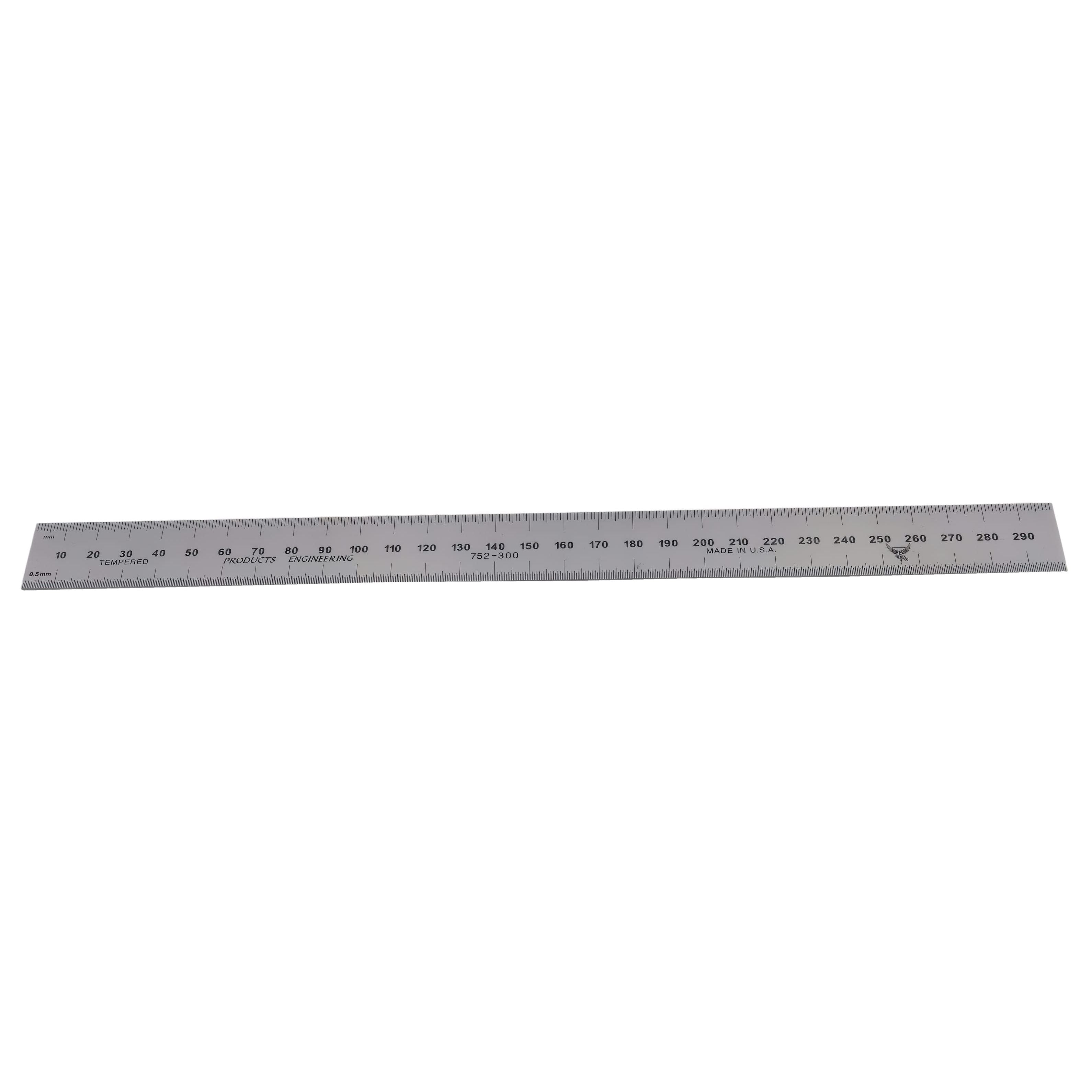 INSIZE MEASURING EQUIPMENT Insize Stainless Steel Ruler 300mm Metric Rule Series 7122-300