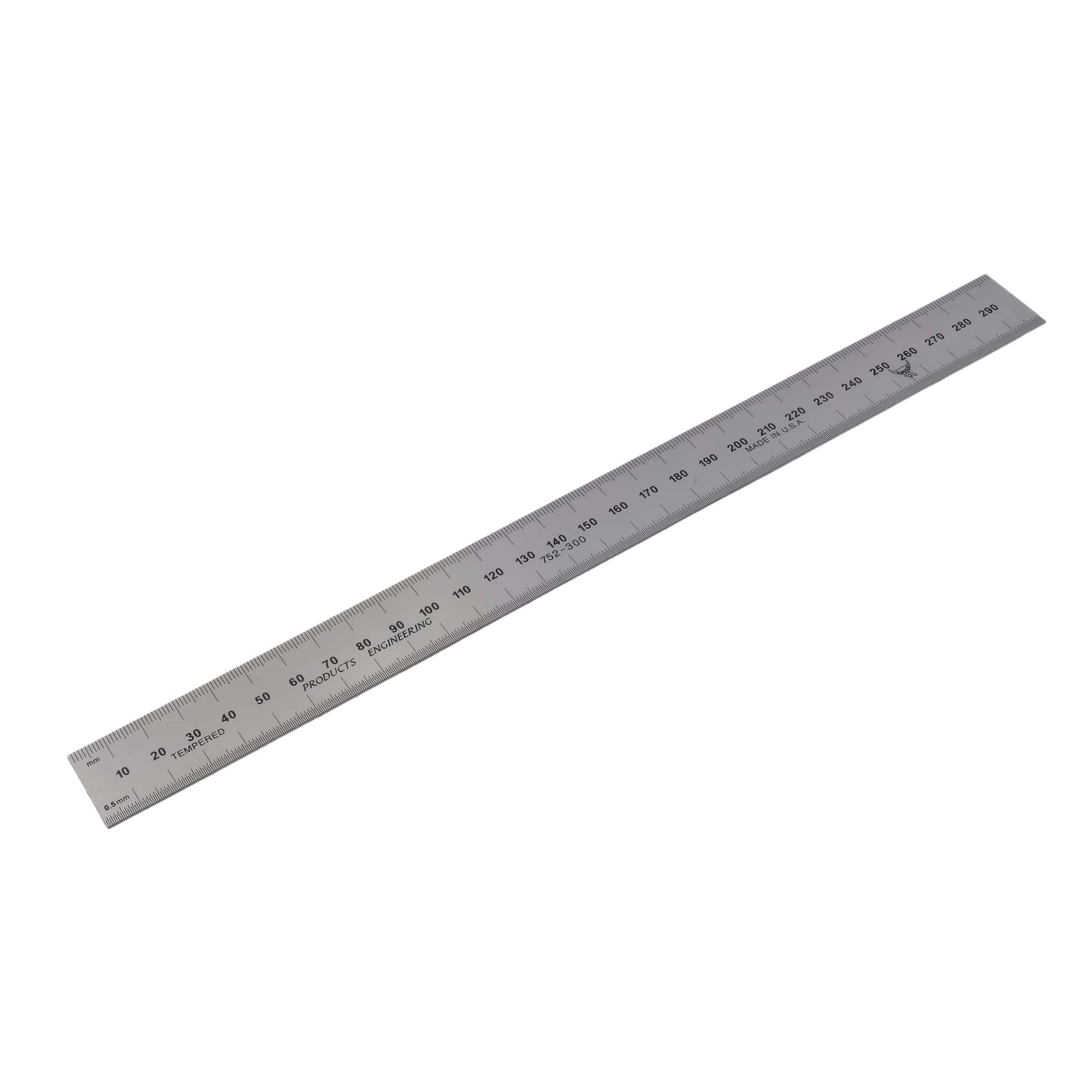 INSIZE MEASURING EQUIPMENT Insize Stainless Steel Ruler 300mm Metric Rule Series 7122-300