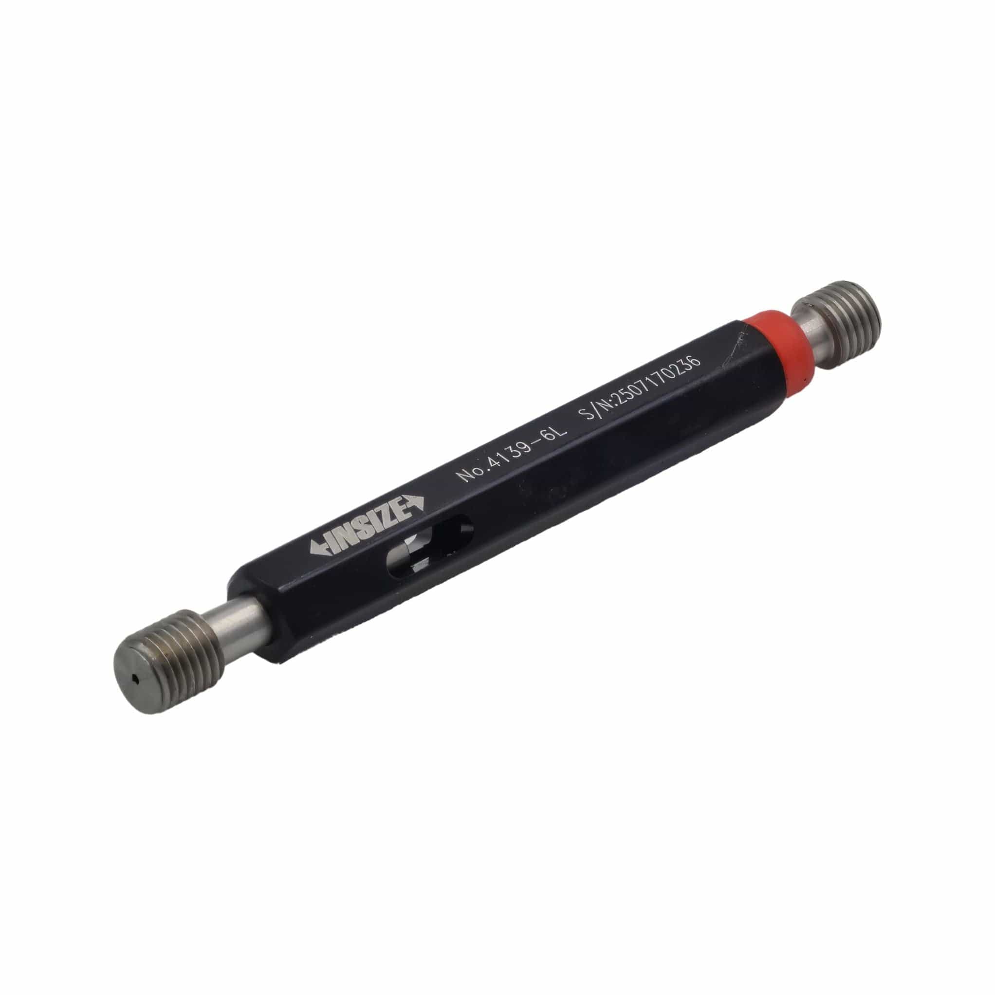 INSIZE Measuring Equipment Insize Thread GO NOGO Plug Gauge M6x0.75mm Series 4139-6L