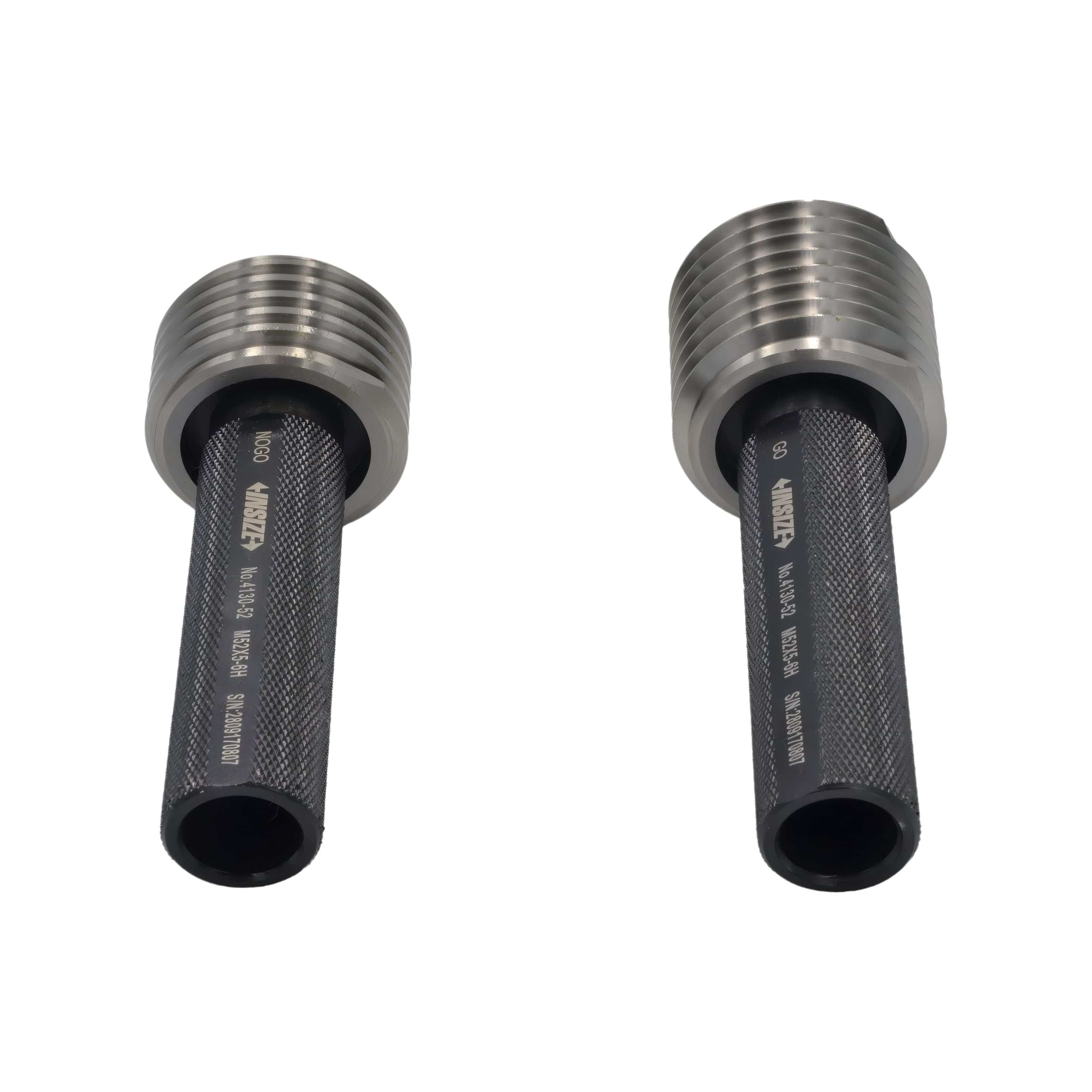INSIZE Measuring Equipment Insize Thread Plug Gauge GO NOGO  M52X4.5mm Series 4130-52