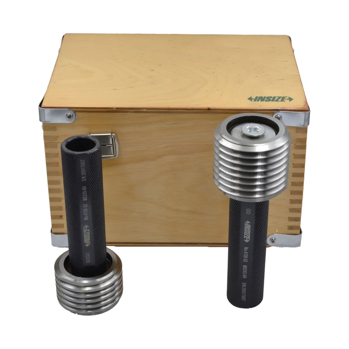 INSIZE Measuring Equipment Insize Thread Plug Gauge GO NOGO  M52X4.5mm Series 4130-52