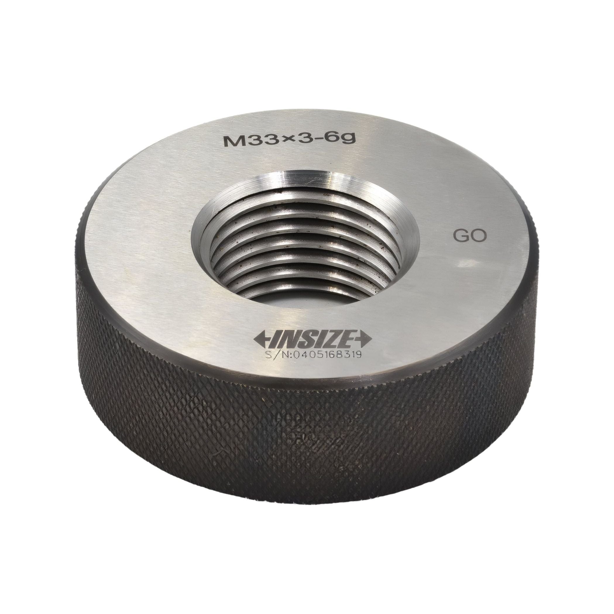 INSIZE Measuring Equipment Insize Thread Ring Gauge M33X3 Series 4129-33V