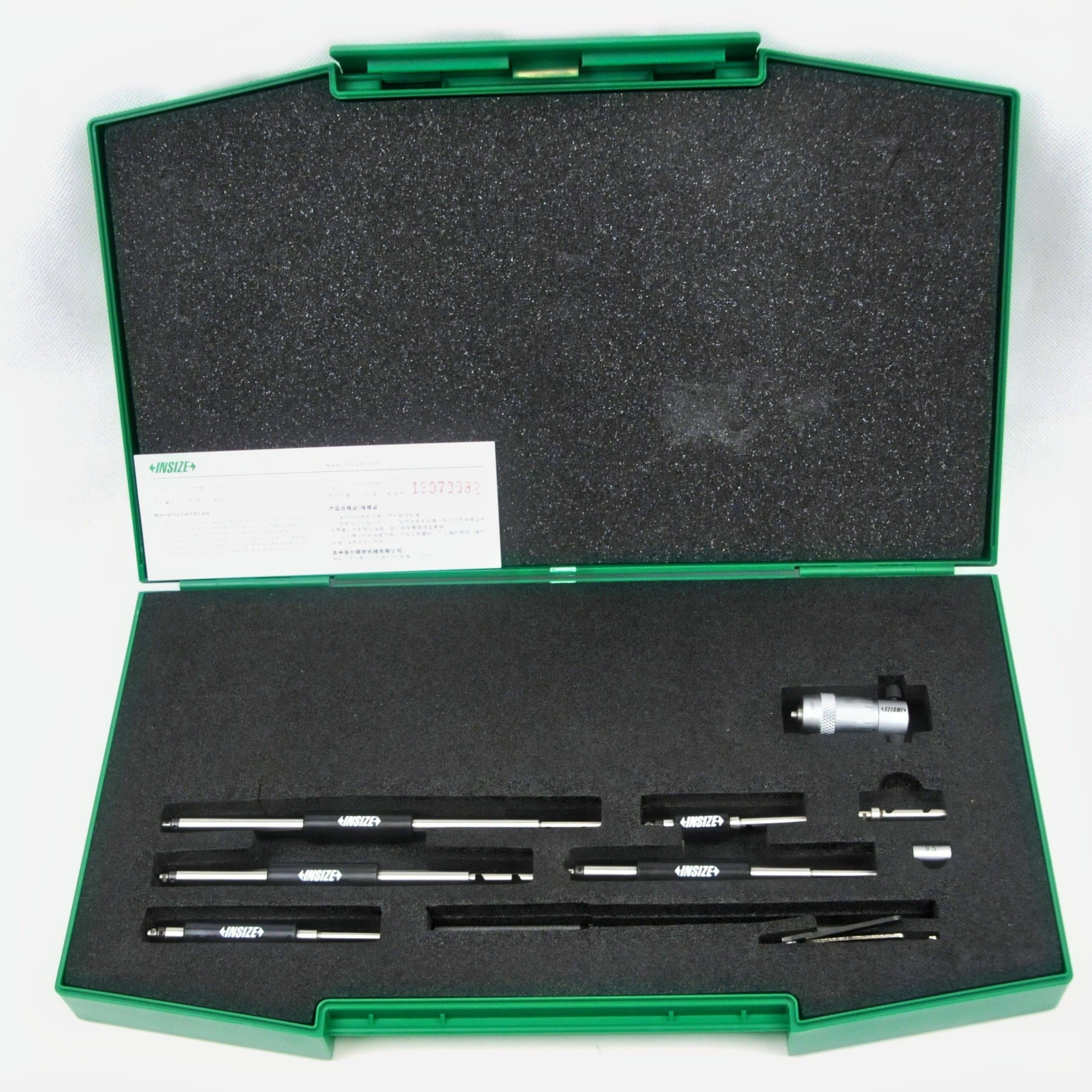 INSIZE Measuring Equipment Insize Tubular Inside Micrometer 2-8" Range Series 3221-8