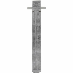 INSIZE Measuring Equipment Stainless Steel Pocket Ruler with depth gauge 0-150mm Series 7119-150