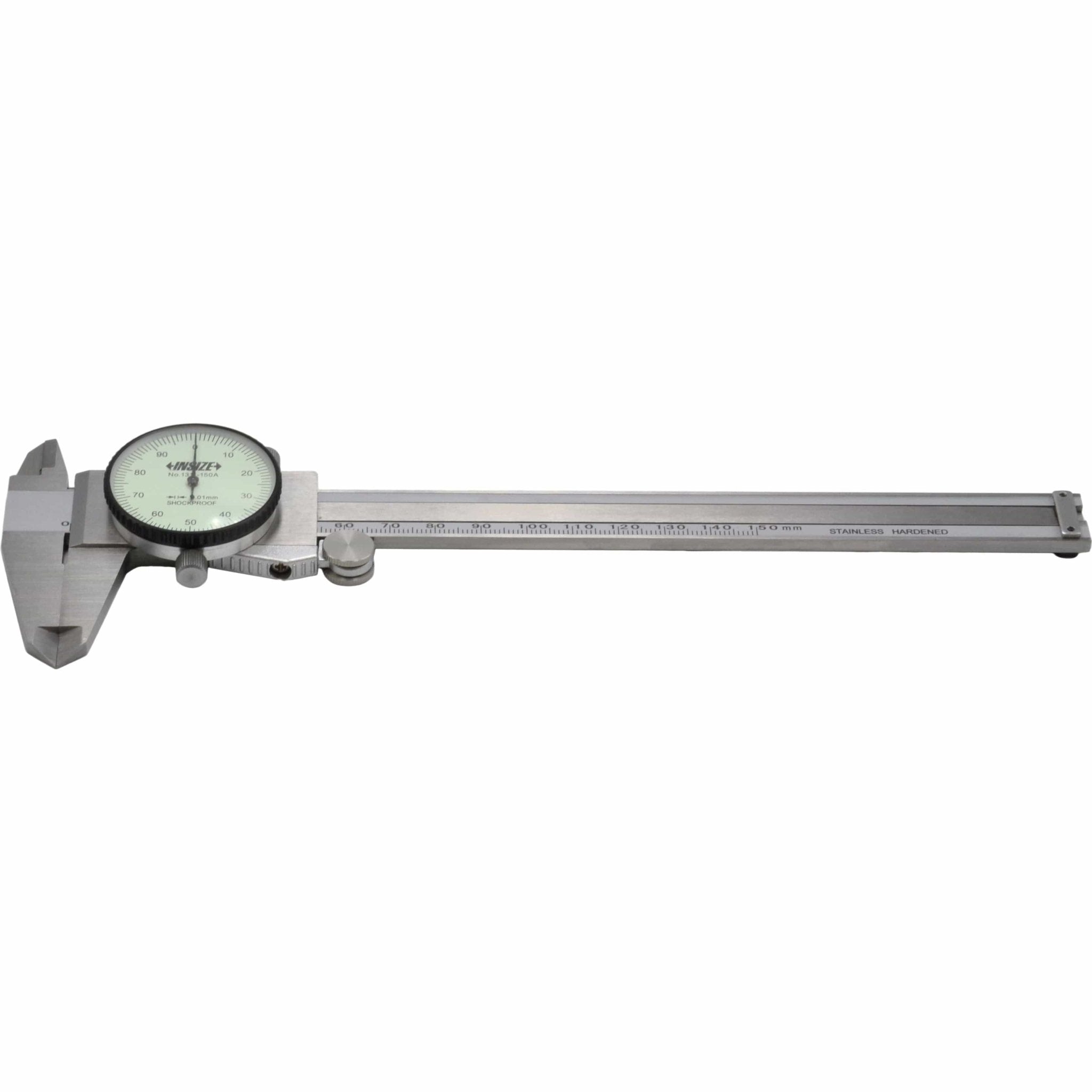 INSIZE Metric Dial Caliper 0-200mm Range Series 1311-200A - Twin Eagle Imports