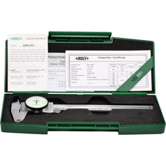 INSIZE Metric Dial Caliper 0-200mm Range Series 1311-200A - Twin Eagle Imports