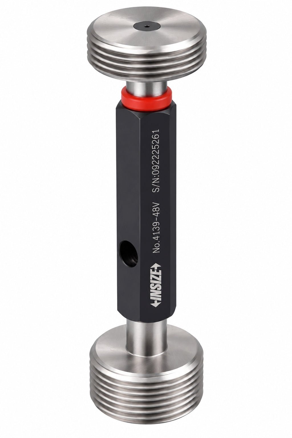 Insize Metric Fine Thread Plug Gauge M48 x 3 Class 6H Series 4139-48V - Twin Eagle Imports