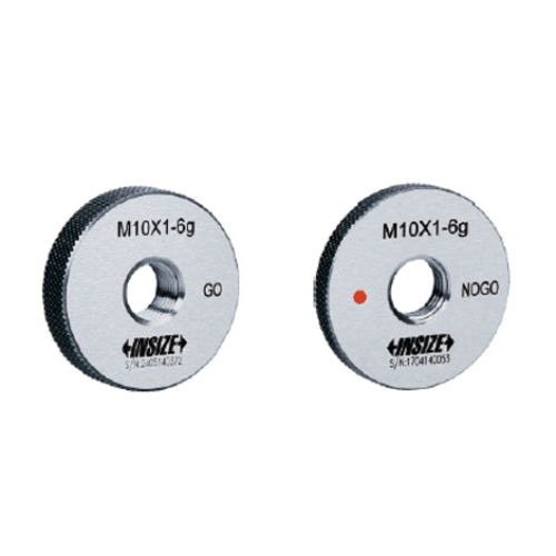 Insize Metric Fine Thread Ring Gage M8 × 1 mm Class 6g GO Ring Gage Series 4129-8P - Twin Eagle Imports