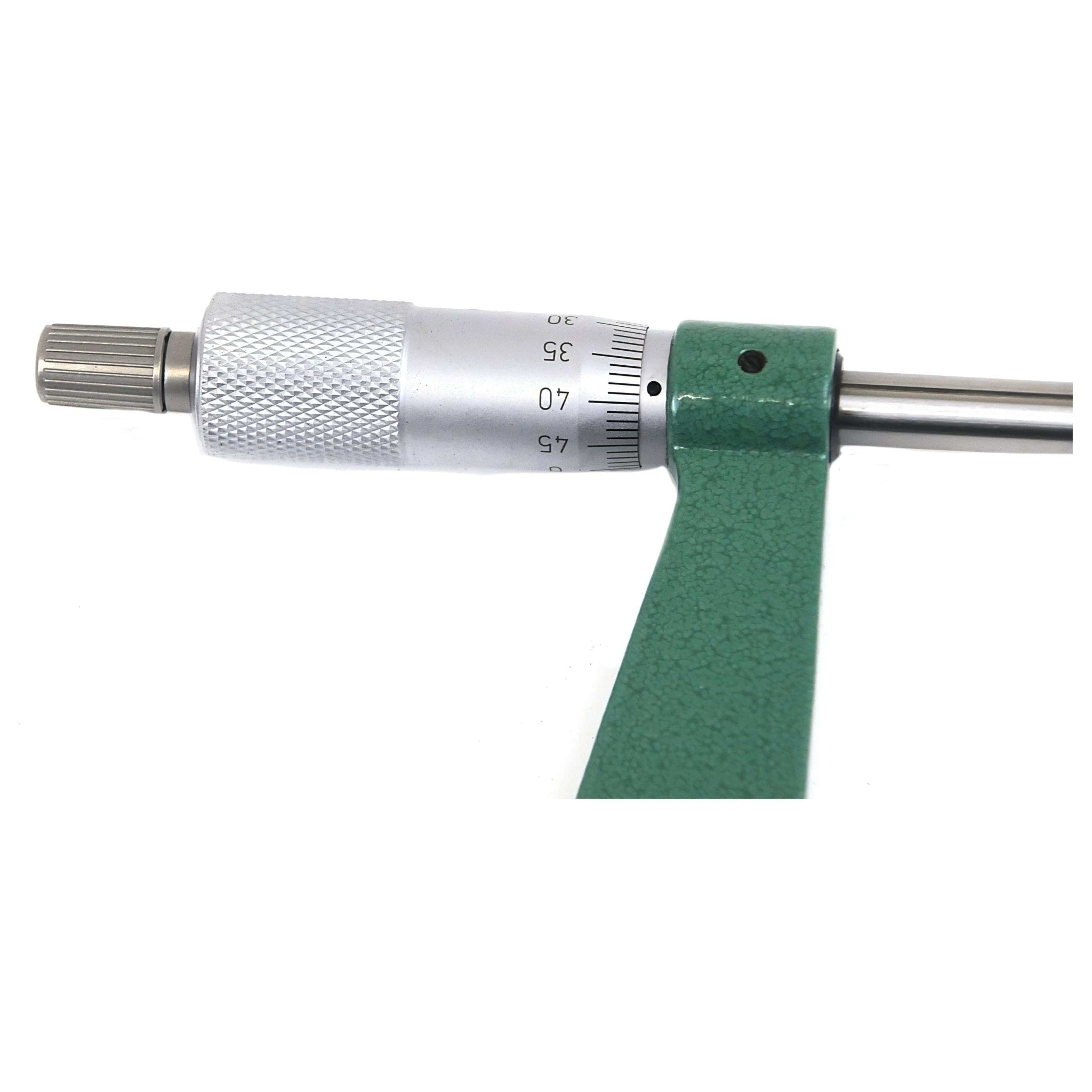 Insize Metric Outside Blade Micrometer 75-100mm Range Series 3232-100A - Twin Eagle Imports