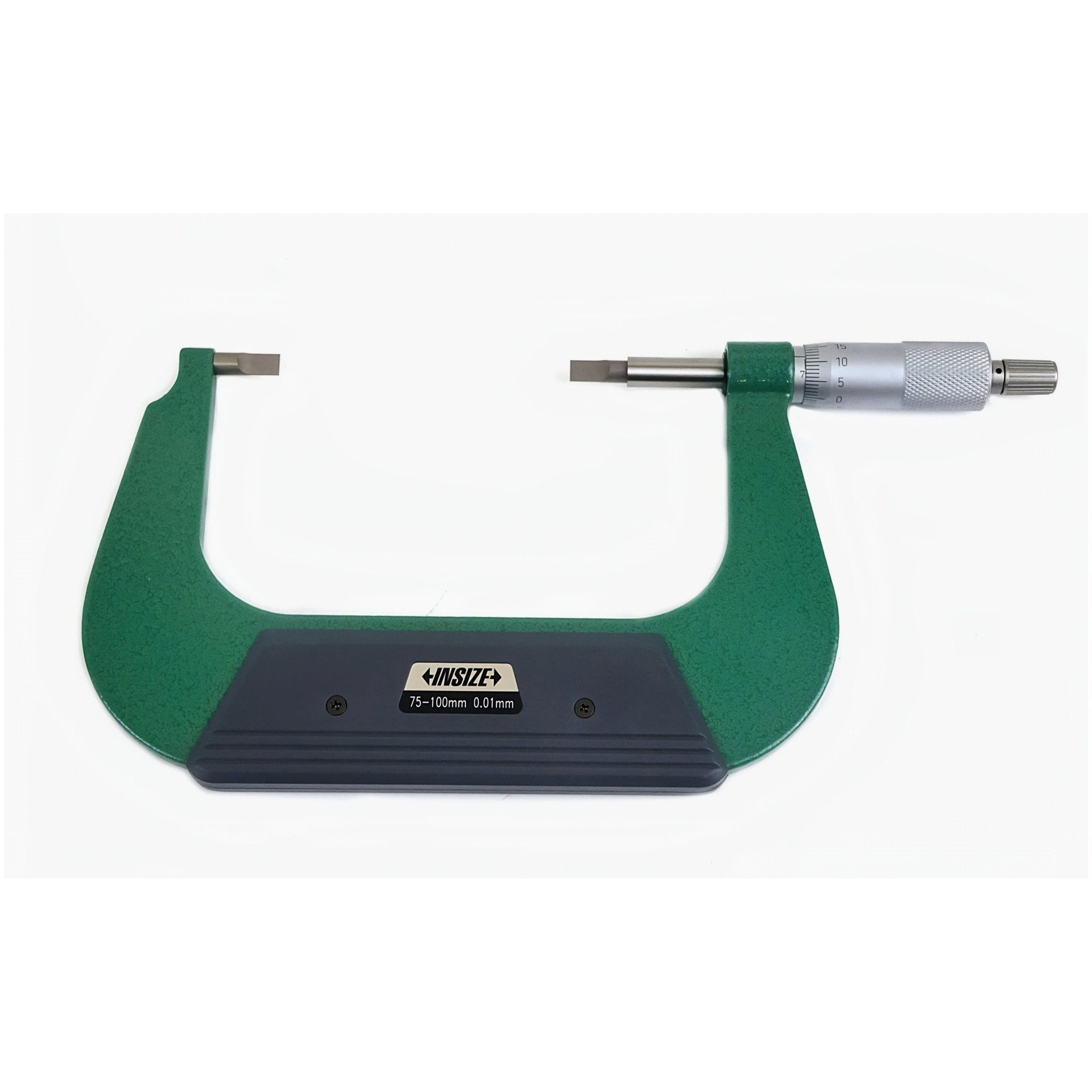 Insize Metric Outside Blade Micrometer 75-100mm Range Series 3232-100A - Twin Eagle Imports