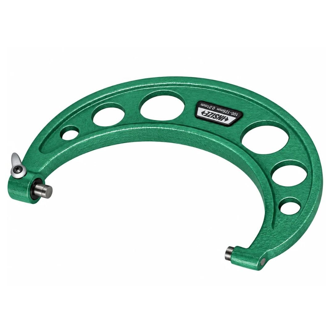 Insize Metric Outside Micrometer 100-125mm Range Series 3203-125A - Twin Eagle Imports