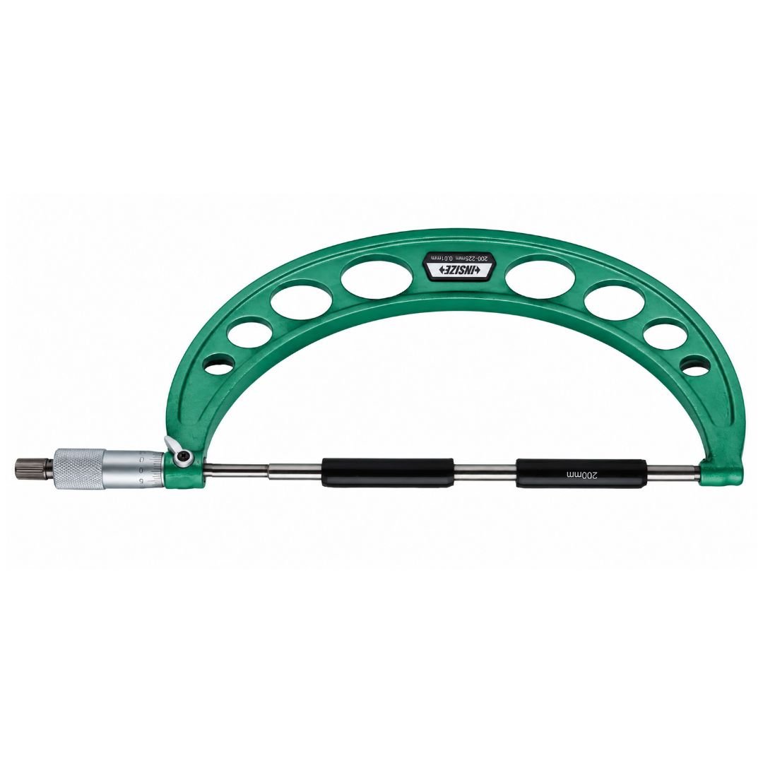 Insize Metric Outside Micrometer 200-225mm Range Series 3203-225A - Twin Eagle Imports