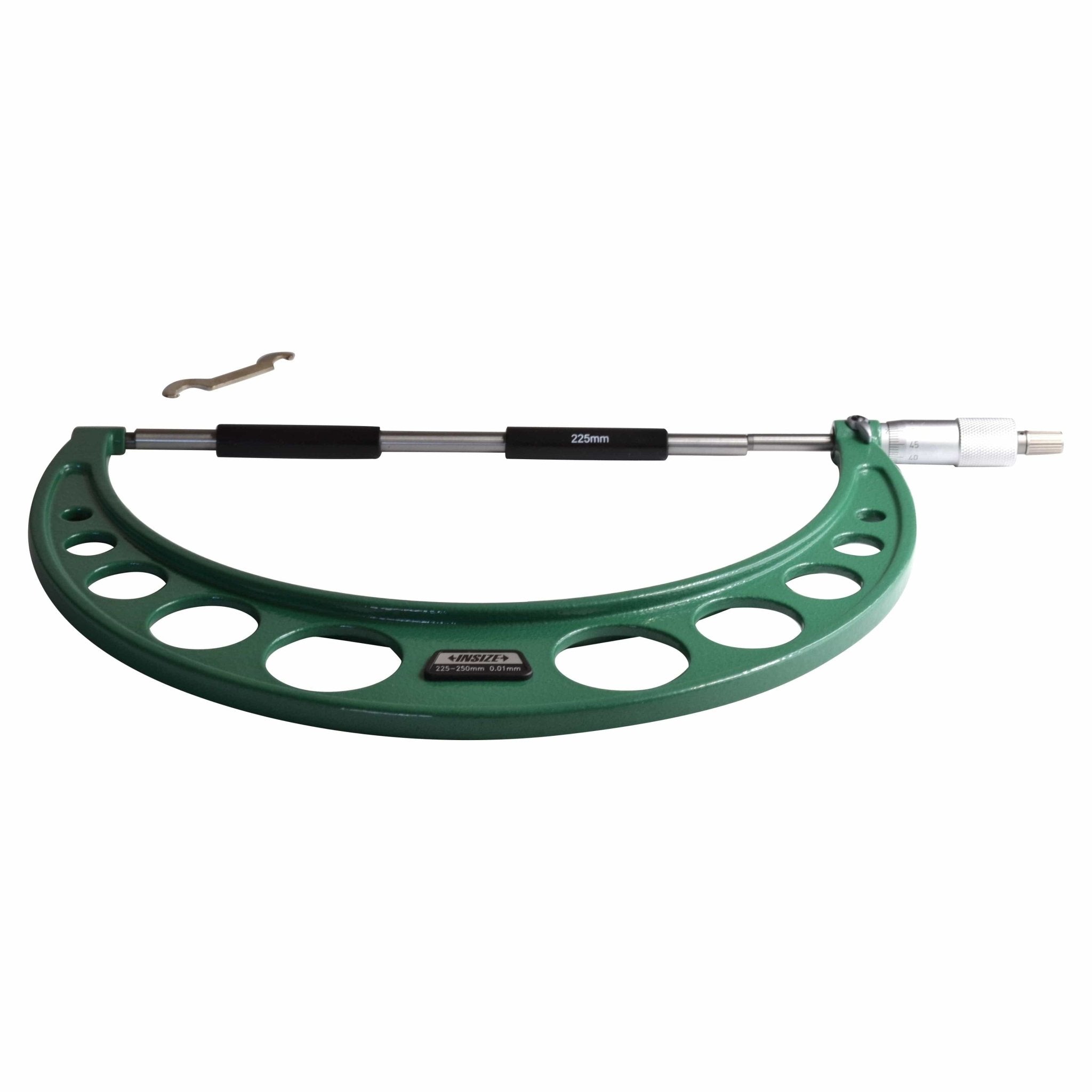 Insize Metric Outside Micrometer 225-250mm Range Series 3203-250A - Twin Eagle Imports