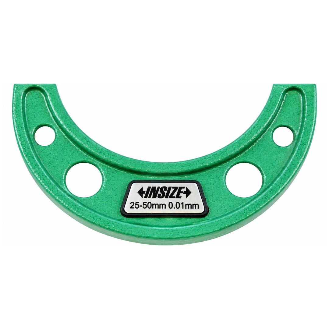 Insize Metric Outside Micrometer 25-50mm Range Series 3203-50FA - Twin Eagle Imports