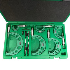 Insize Metric Outside Micrometer Set 0-150mm Range Series 3203-1506A - Twin Eagle Imports