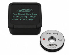 Insize NOGO Thread Ring Gauge M14X1.25 Series 4129-14QN - Twin Eagle Imports