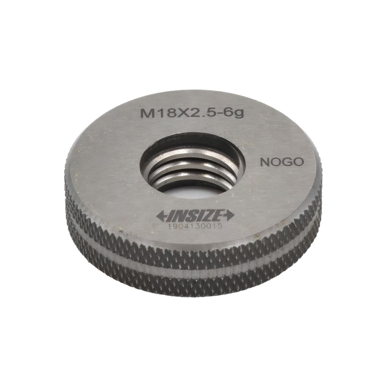 Insize NOGO Thread Ring Gauge M18X2.5 Series 4120-18N - Twin Eagle Imports