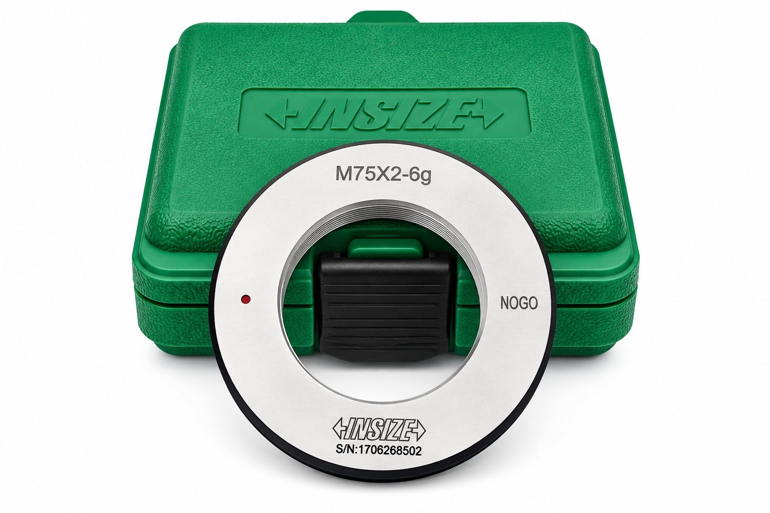 Insize NOGO Thread Ring Gauge M75X2 Series 4129-75TN - Twin Eagle Imports