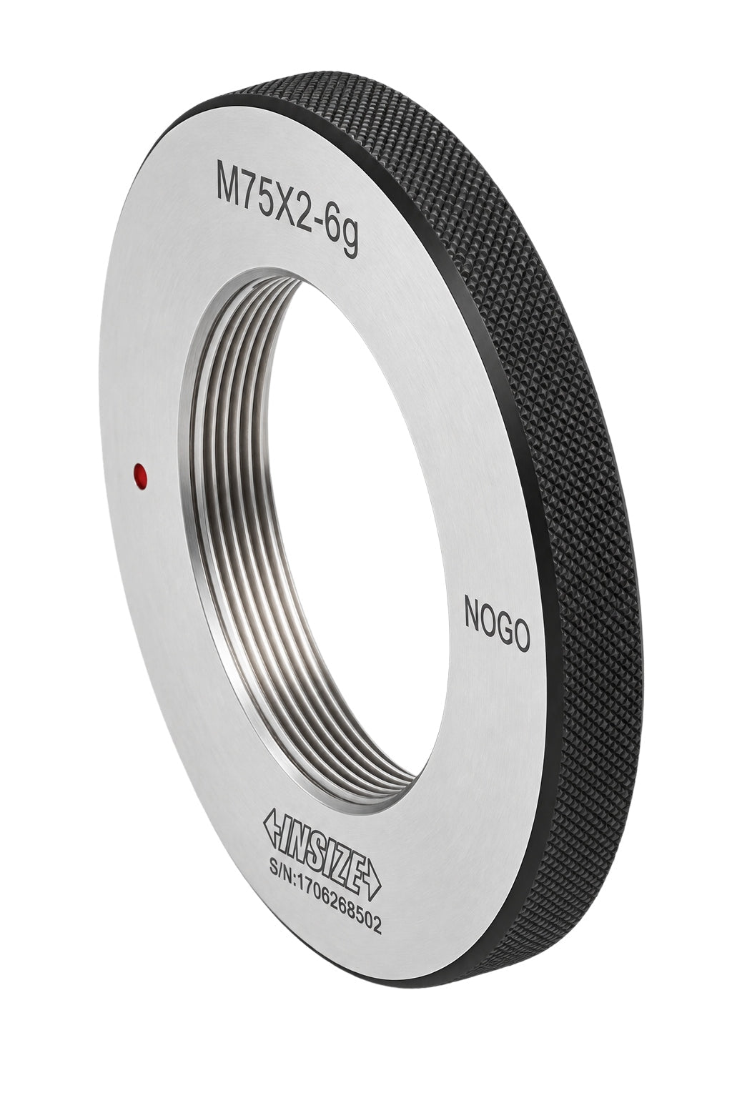 Insize NOGO Thread Ring Gauge M75X2 Series 4129-75TN - Twin Eagle Imports