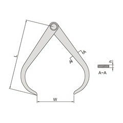Insize Outside Caliper 0-150mm Range Series 7241-150 - Twin Eagle Imports