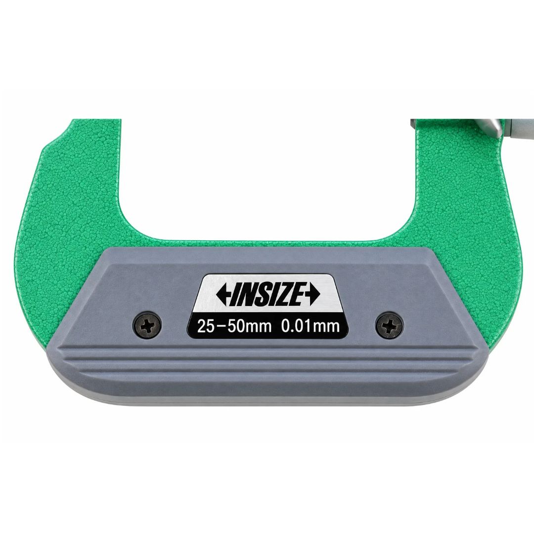 Insize Outside Micrometer 25-50mm Range Series 3202-50A - Twin Eagle Imports