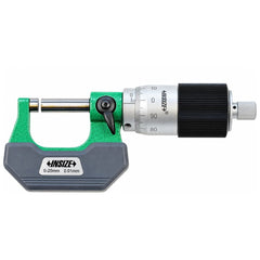 Insize Outside Micrometer Quick Feeding 0-25mm Range Series 3208-25B - Twin Eagle Imports