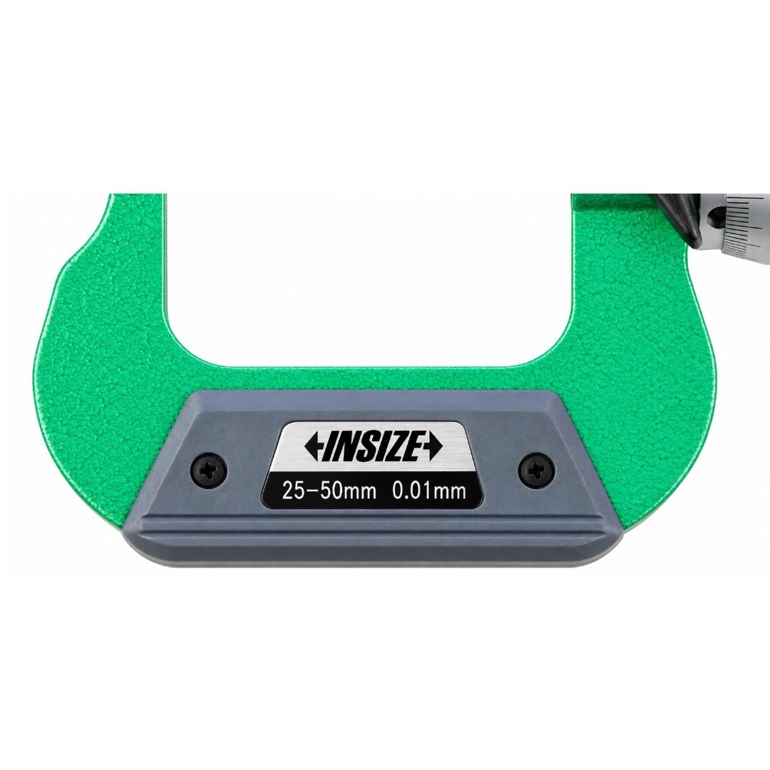 Insize Outside Micrometer Quick Feeding 25-50mm Range Series 3208-50B - Twin Eagle Imports