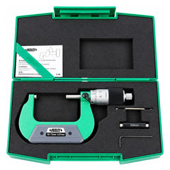 Insize Outside Micrometer Quick Feeding 50-75mm Range Series 3208-75B - Twin Eagle Imports