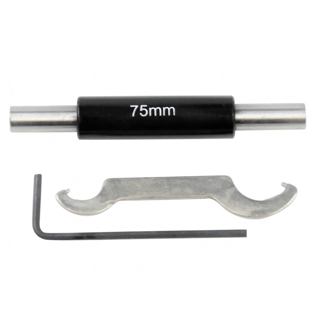Insize Outside Micrometer Quick Feeding 75-100mm Range Series 3208-100B - Twin Eagle Imports