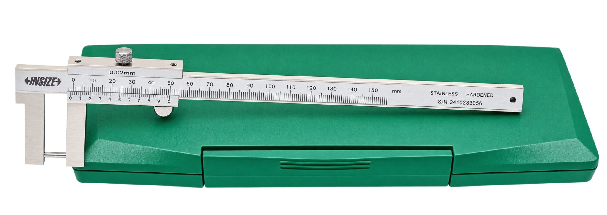 Insize Outside Point Vernier Caliper 0-150mm Range Series 1285-1501 - Twin Eagle Imports