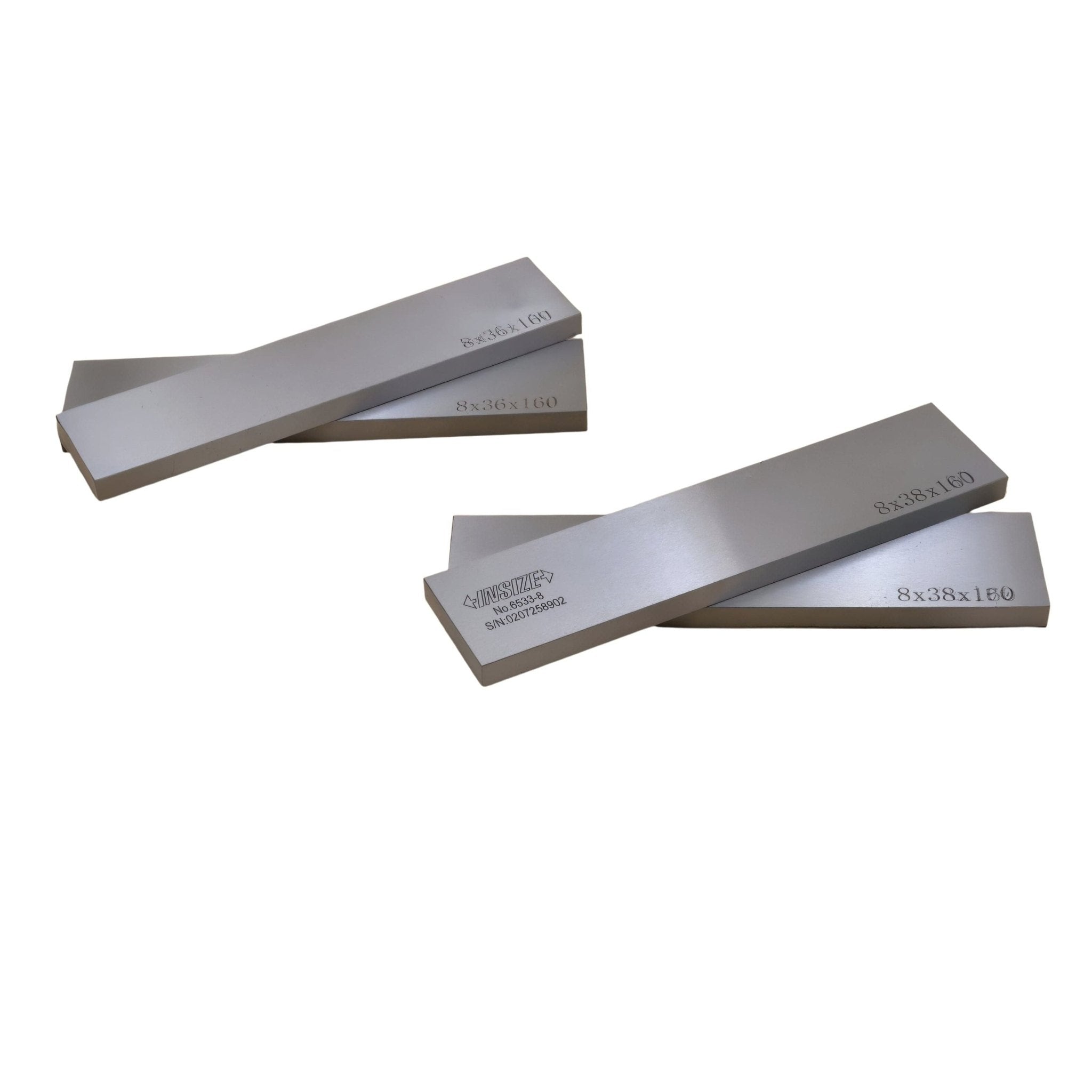 Insize Parallel Set 6533-8 – 160mm Length x 8mm Thickness x 8 Pairs - Twin Eagle Imports