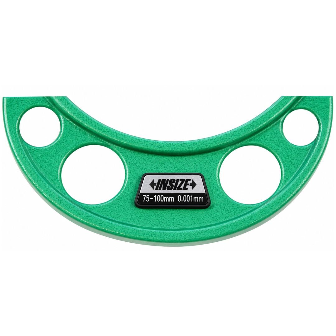 Insize Ratchet Stop Type Outside Micrometer 75-100mm Range Series 3210-100A - Twin Eagle Imports