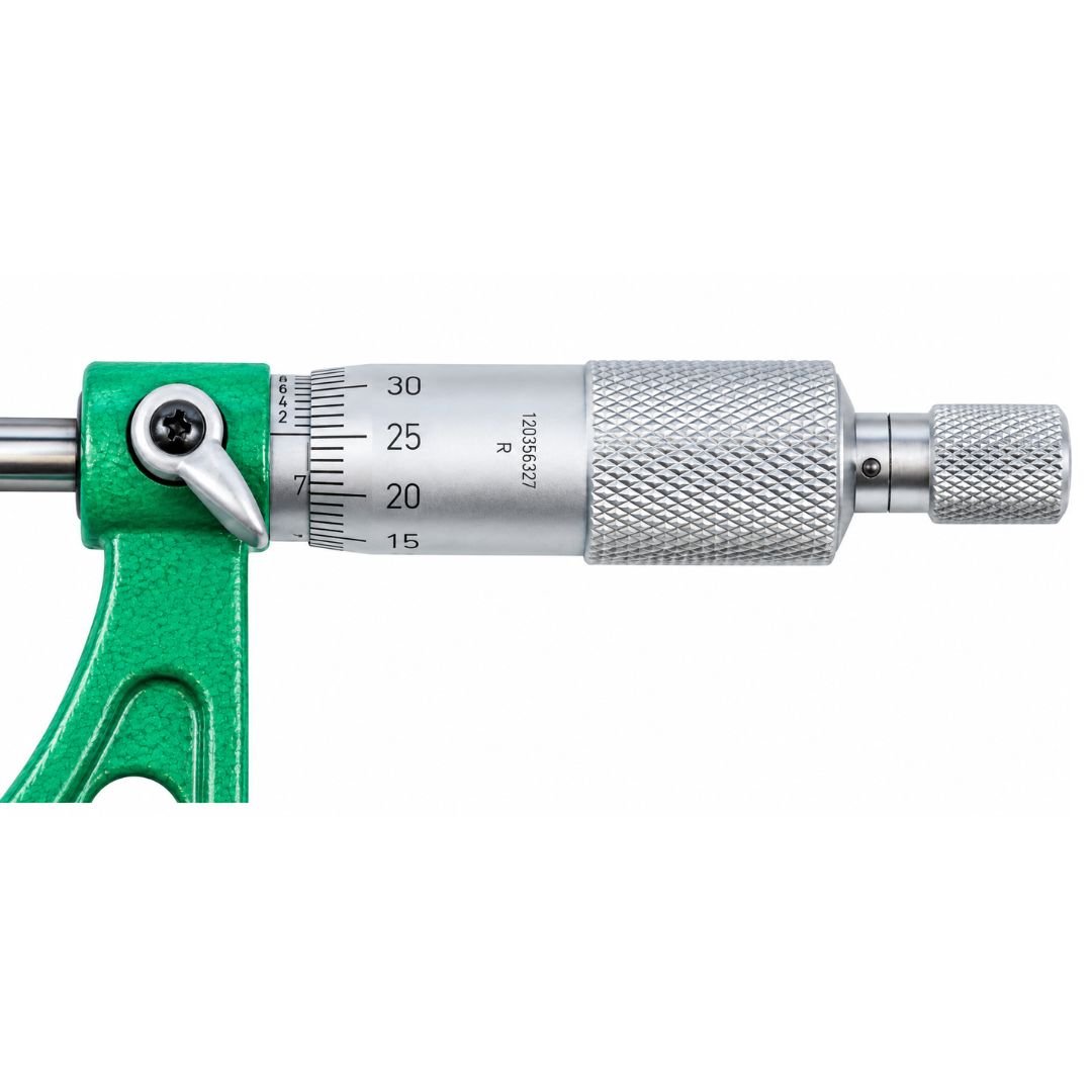 Insize Ratchet Stop Type Outside Micrometer 75-100mm Range Series 3210-100A - Twin Eagle Imports