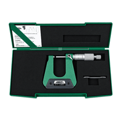 Insize Sheet Metal Micrometer 0-1" Range Series 3239-13 - Twin Eagle Imports