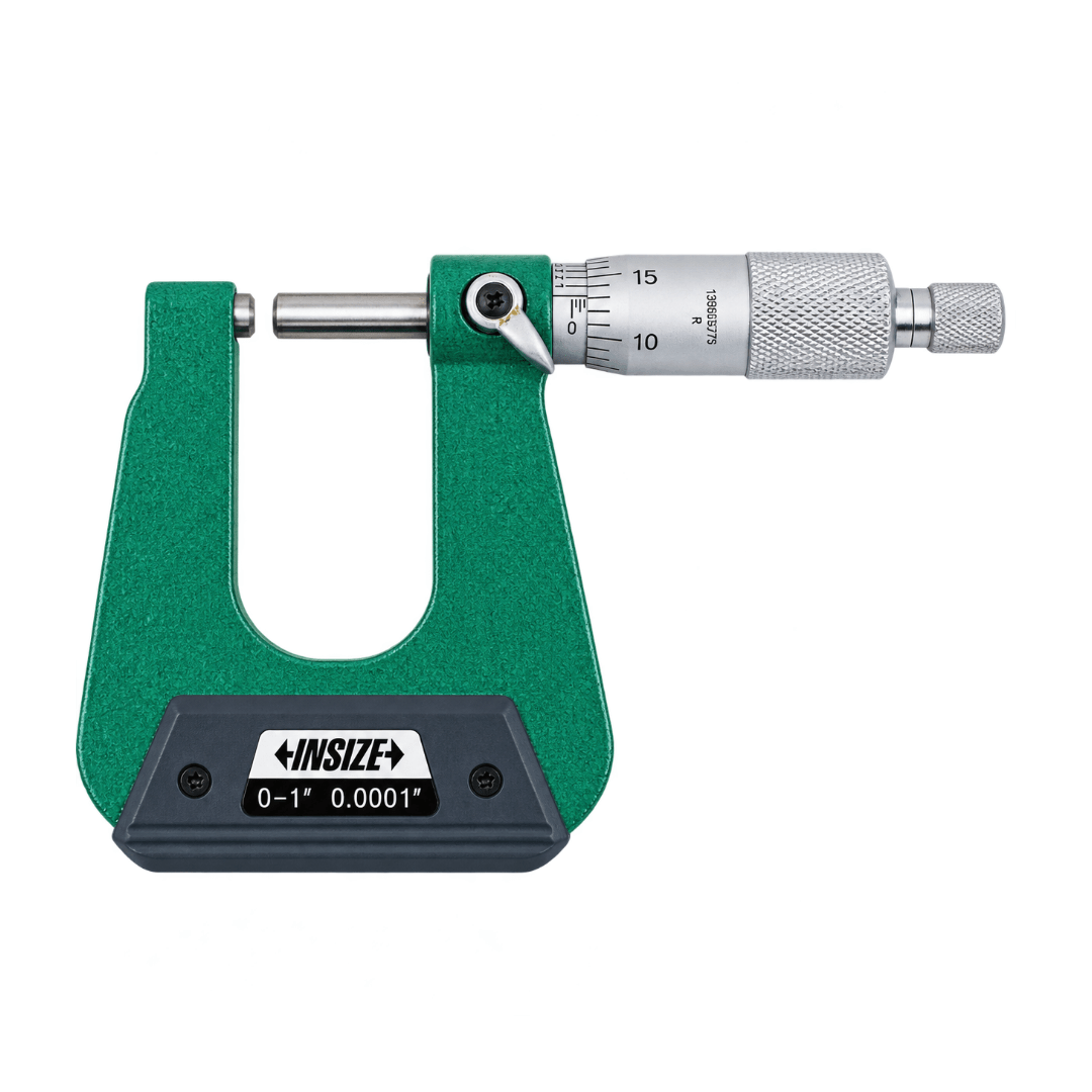 Insize Sheet Metal Micrometer 0-1" Range Series 3239-13 - Twin Eagle Imports