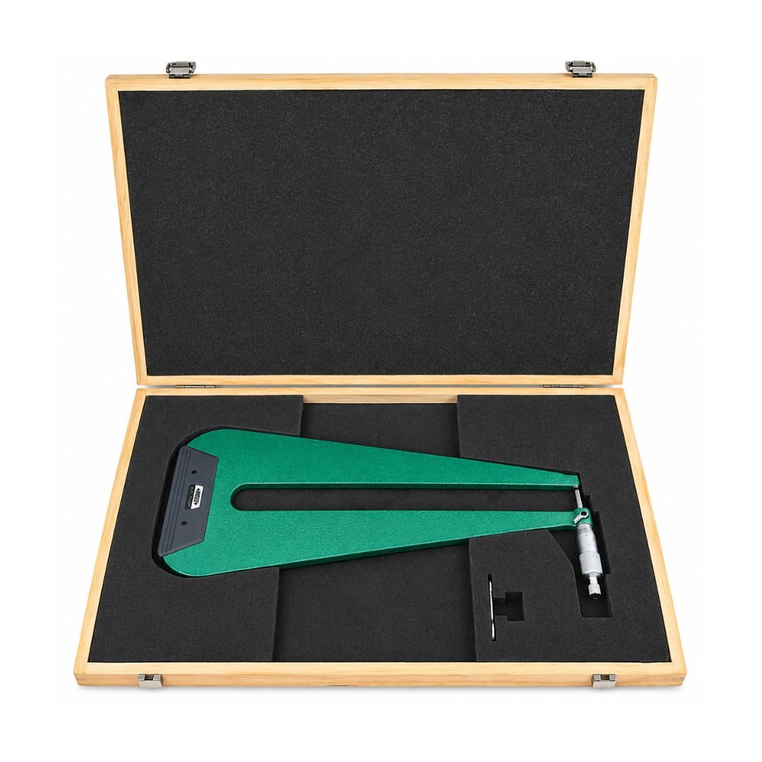 Insize Sheet Metal Micrometer 0-1" Range Series 3239-14F - Twin Eagle Imports