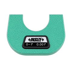 Insize Sheet Metal Micrometer 0-1" Range Series 3263-1 - Twin Eagle Imports