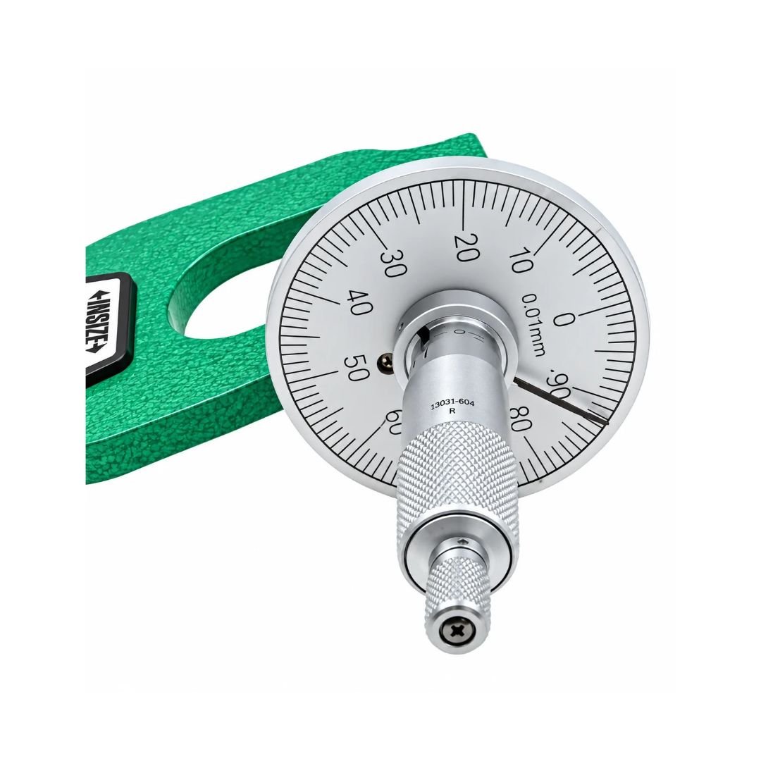 Insize Sheet Metal Micrometer 0-25mm Range Series 3263-25A - Twin Eagle Imports