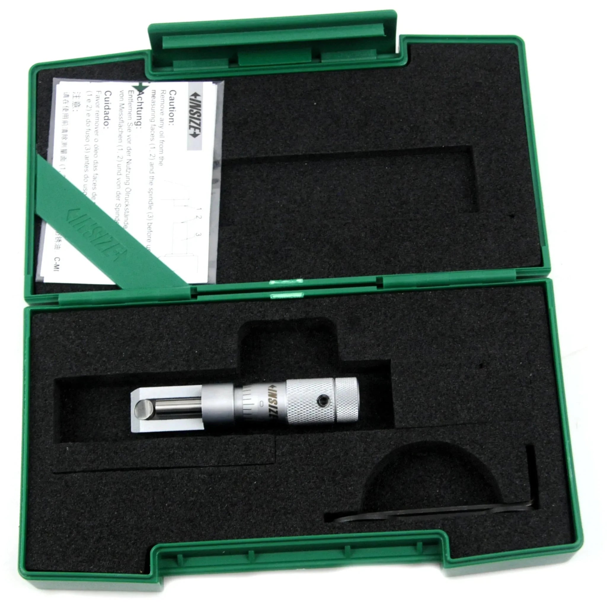 Insize Spray Can Seam Micrometer 0-0.6" Range Series 3293-063 - Twin Eagle Imports