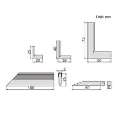 Insize Square Set Range Series 4702-1 - Twin Eagle Imports