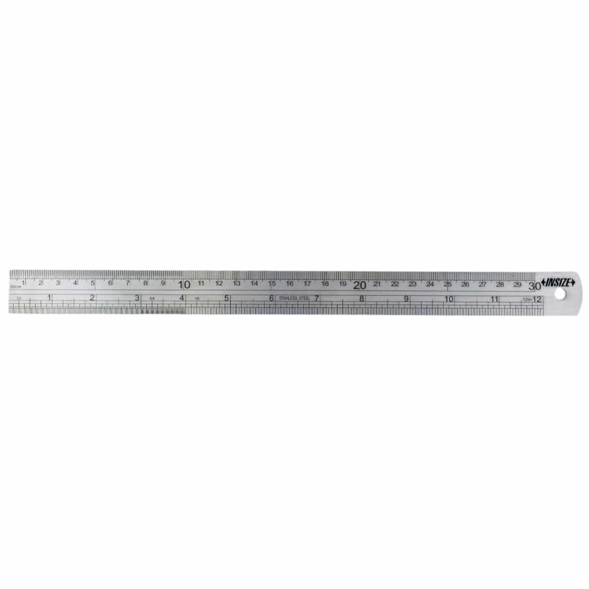 Insize Stainless Steel Ruler 300mm/12" Range Series 7110-300 - Twin Eagle Imports