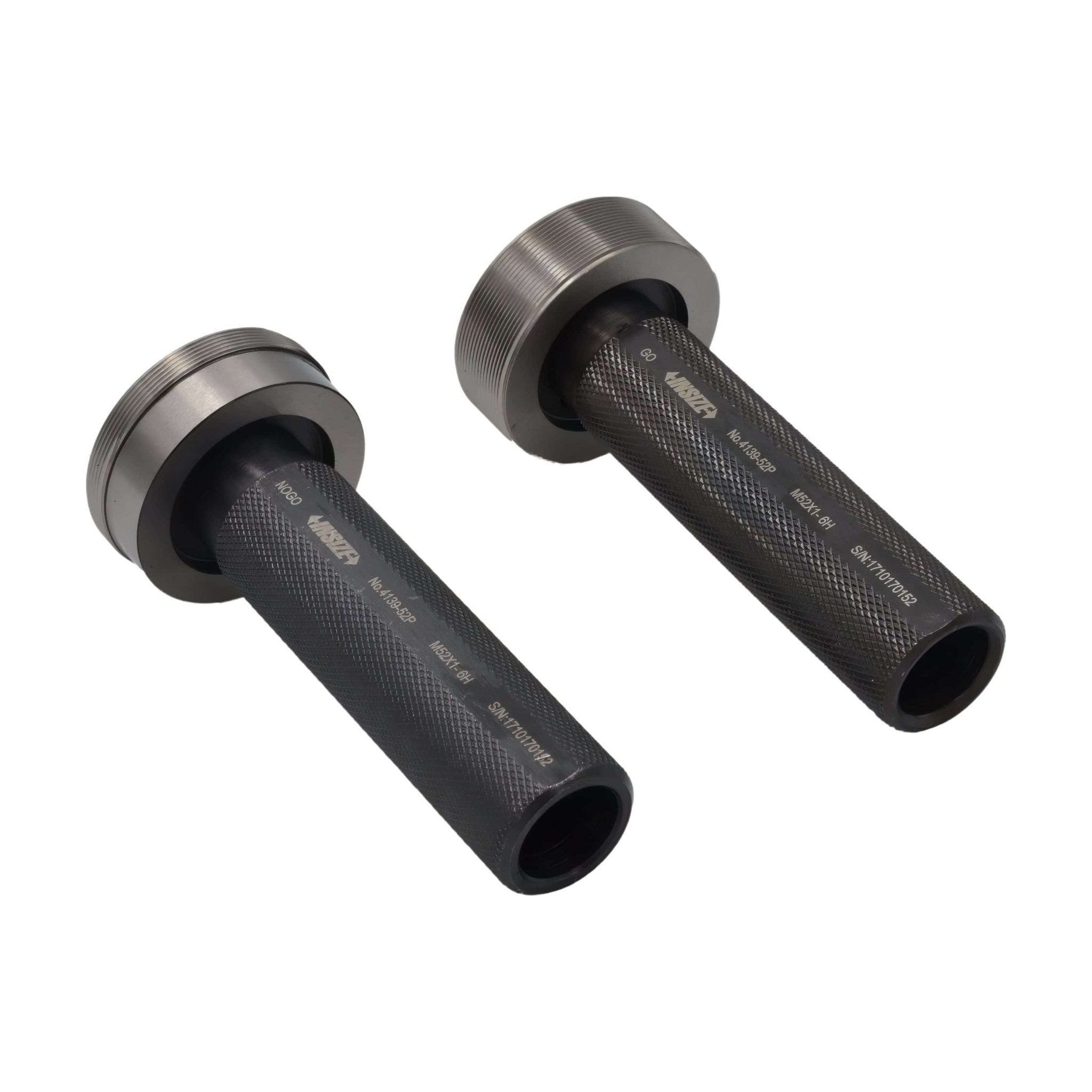 Insize Thread GO NOGO Plug Gauge M52x1mm Series 4139-52P - Twin Eagle Imports