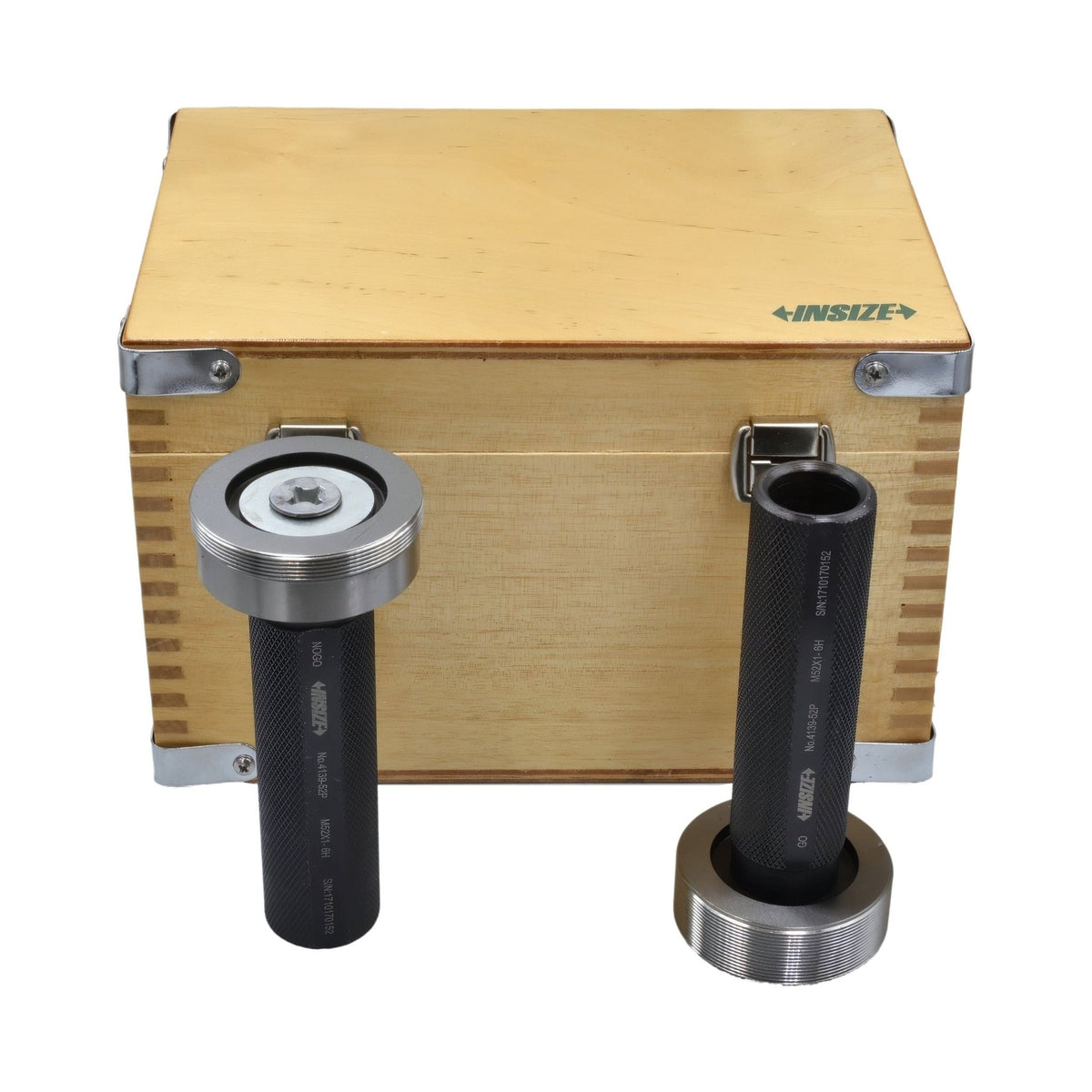 Insize Thread GO NOGO Plug Gauge M52x1mm Series 4139-52P - Twin Eagle Imports
