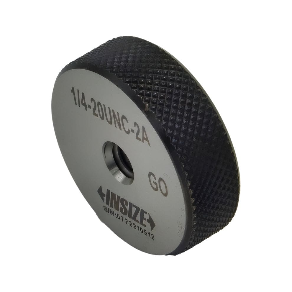 Insize Thread GO Ring Gauge 1/4"-20 UNC Series 4121-1B1 - Twin Eagle Imports