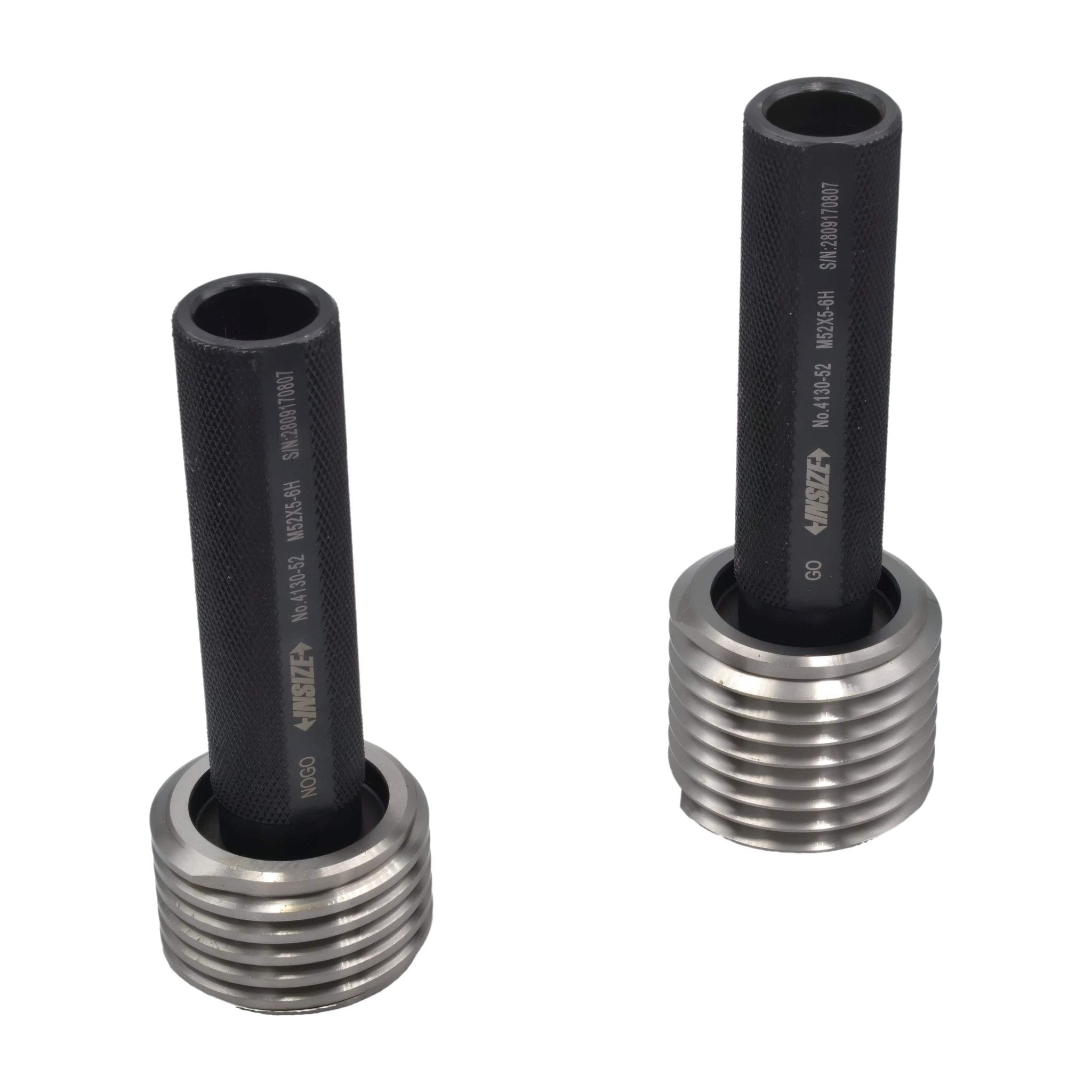 Insize Thread Plug Gauge GO NOGO M52X4.5mm Series 4130-52 - Twin Eagle Imports