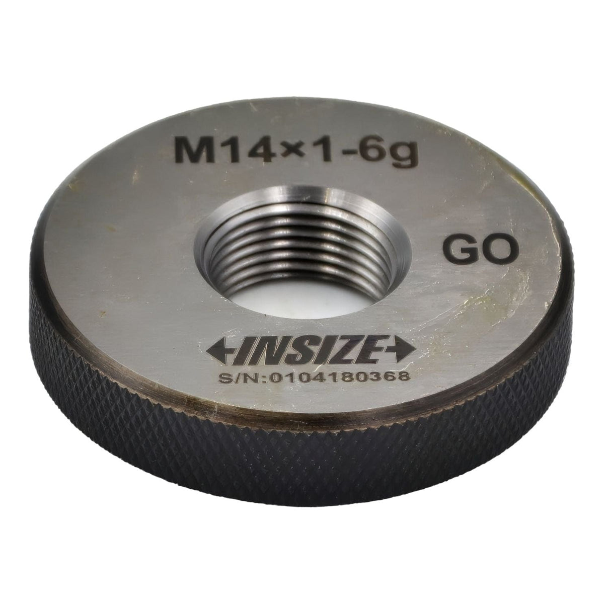 Insize Thread Ring Gauge M14x1-6g Fine Series 4129-14P - Twin Eagle Imports