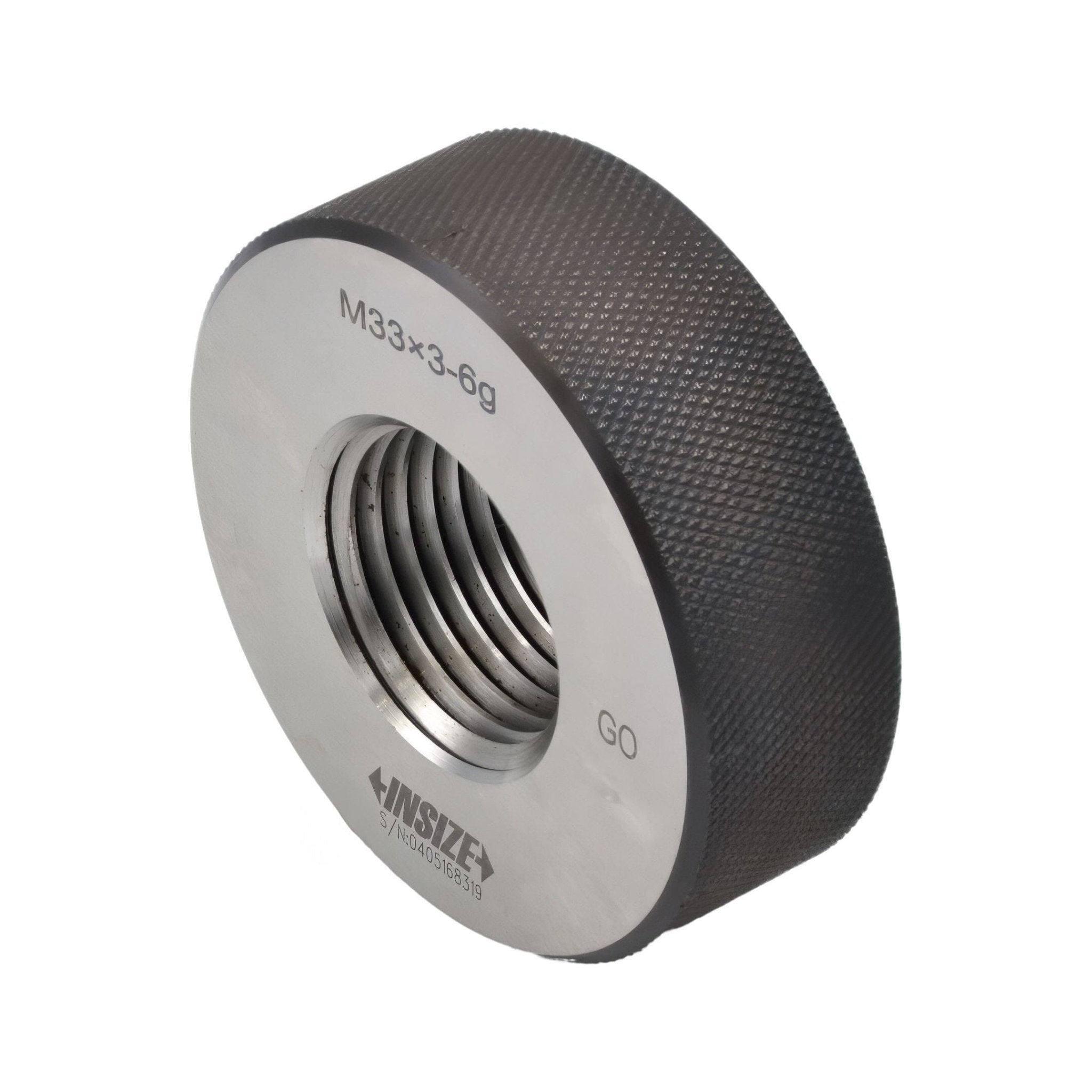 Insize Thread Ring Gauge M33X3 Series 4129-33V - Twin Eagle Imports