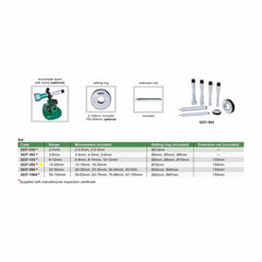 Insize Three Point Internal Micrometer Set 12-20mm Range Series 3227-202 - Twin Eagle Imports