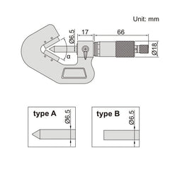 Insize V Shape Anvil Micrometer 20-35mm Range Series 3290-353A - Twin Eagle Imports