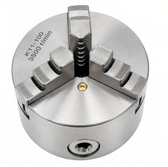 K11-100 3-Jaw 100mm Self-Centering Manual Lathe Chuck - Twin Eagle Imports